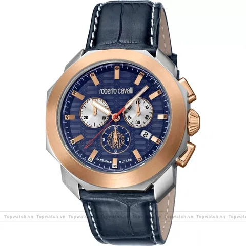 Roberto Cavalli Geometry & Octagon GMLFATIFADCFM128 Watch 44mm