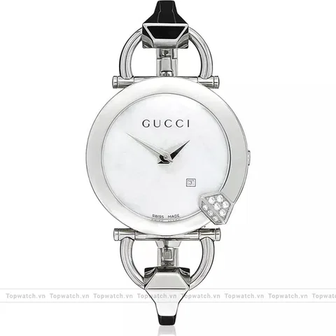 Gucci Chiodo YA122505 Diamond Watch 35mm