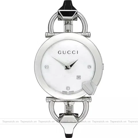 Gucci Chiodo YA122504 Diamond Watch 35mm