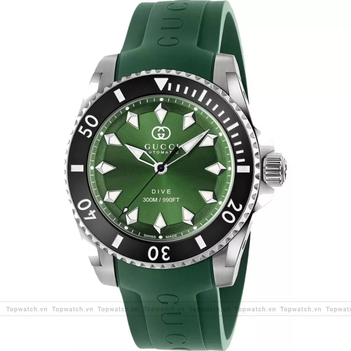 Gucci Dive YA136360 Automatic Green-Tone Watch 40mm Gucci Dive YA136360 Automatic Green-Tone Watch 40mm