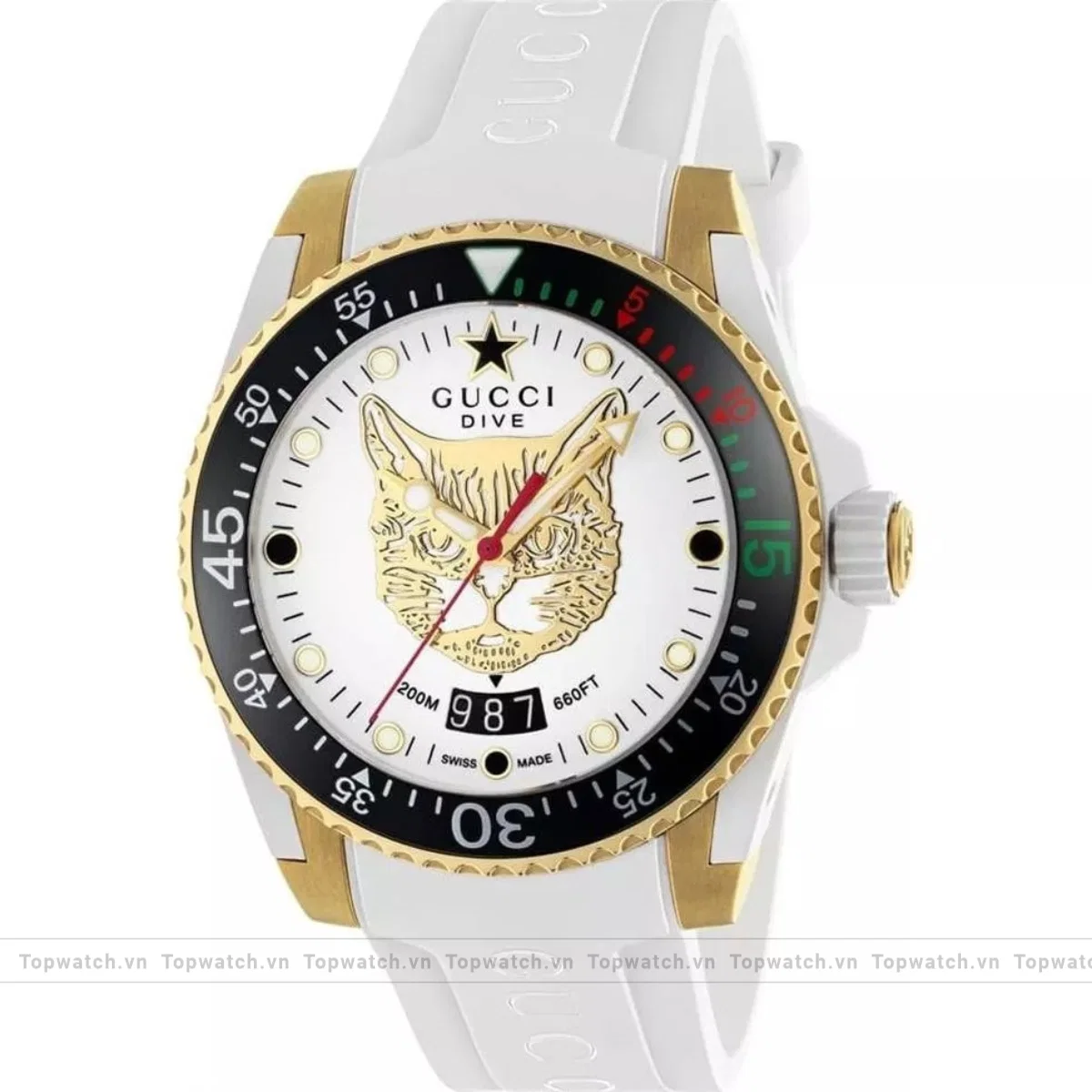 Gucci Dive YA136322 Cat Watch 40mm Gucci Dive YA136322 Cat Watch 40mm