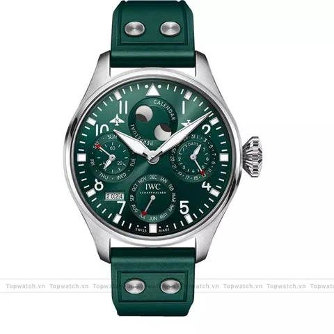 IWC Pilot's IW503608 Green-Tone Perpetual Watch 46.2mm
