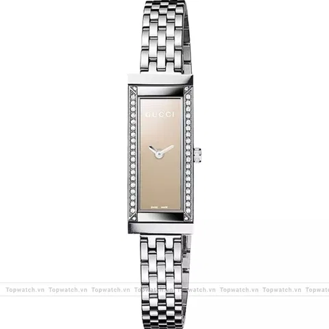 Gucci G-Timeless Silver-Tone Dial Quartz Watch 27mm