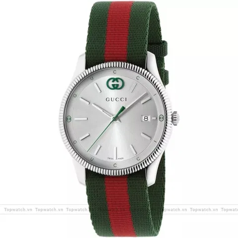 Gucci G-Timeless YA1264236 Red And Green Watch 38mm