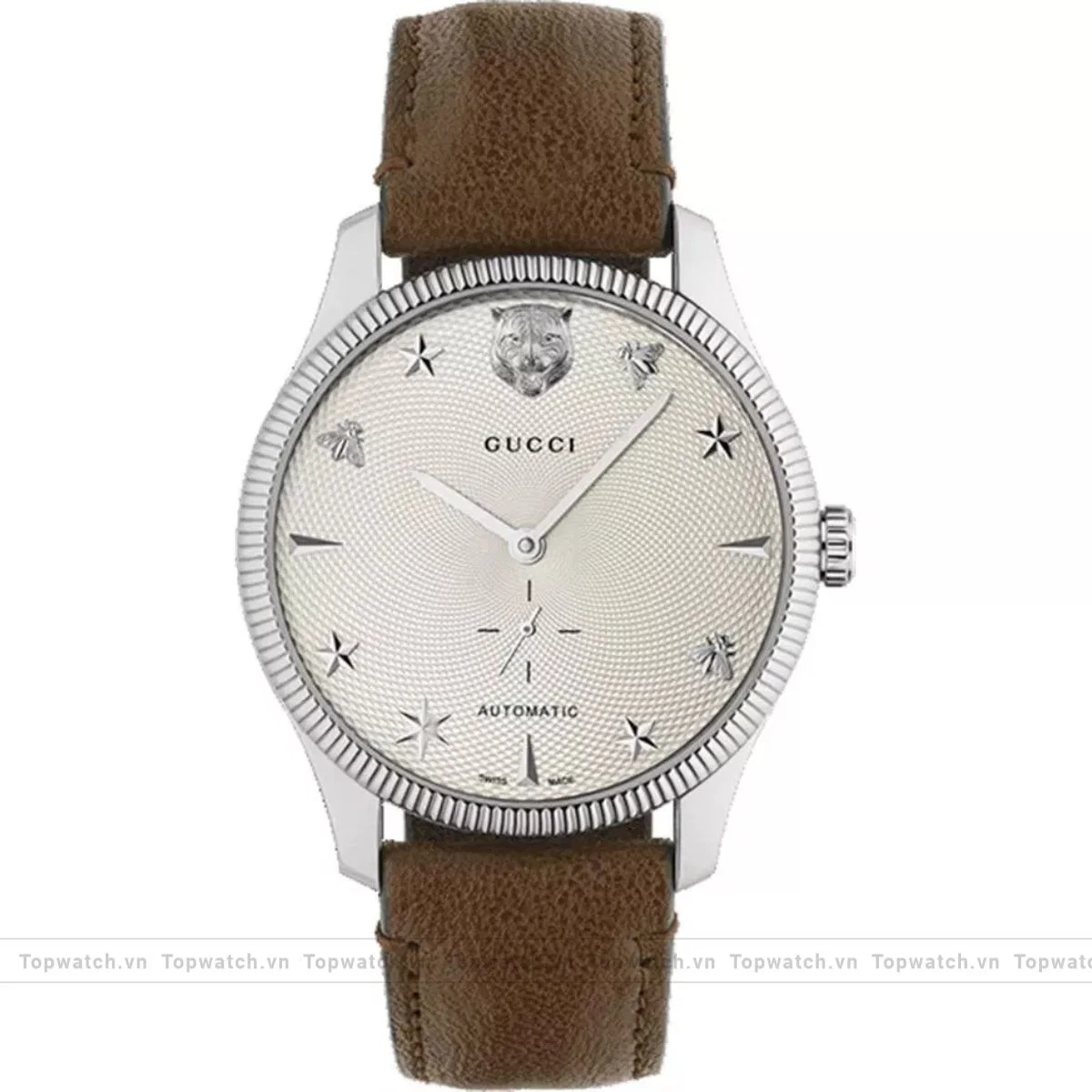 Gucci G-Timeless Automatic Silver Watch 40mm Gucci G-Timeless Automatic Silver Watch 40mm