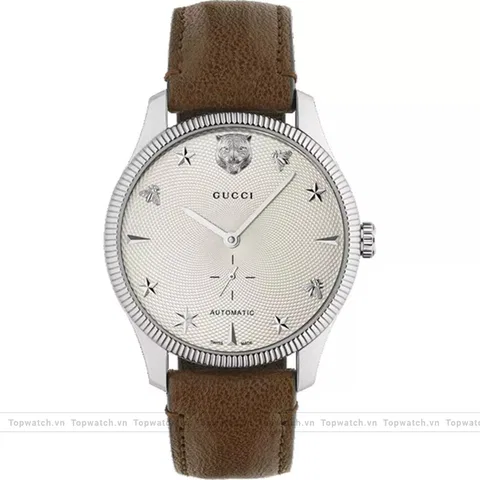 Gucci G-Timeless Automatic Silver Watch 40mm