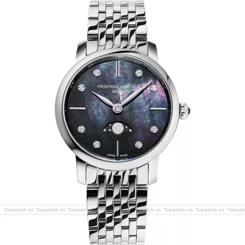 Frederique Constant Classics FC-206MPND1S3B Moonphase Watch 30mm