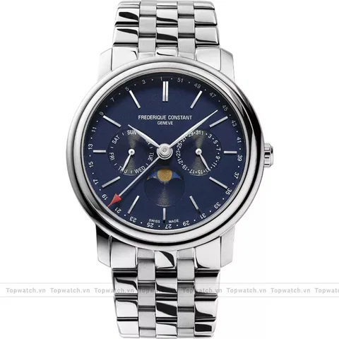 Frederique Constant Classics FC-270N4P6B Business Timer Watch 40mm
