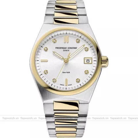 Frederique Constant Highlife FC-240VD2NH3B Gold Tone Watch 31mm