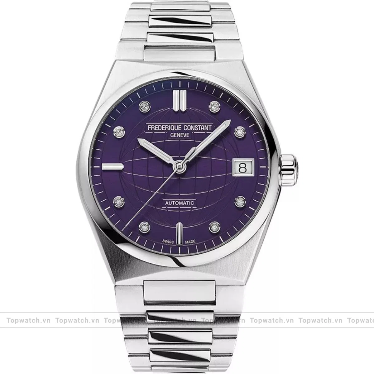 Frederique Constant Highlife FC-303PD2NH6B Diamond Watch 34mm Frederique Constant Highlife FC-303PD2NH6B Diamond Watch 34mm