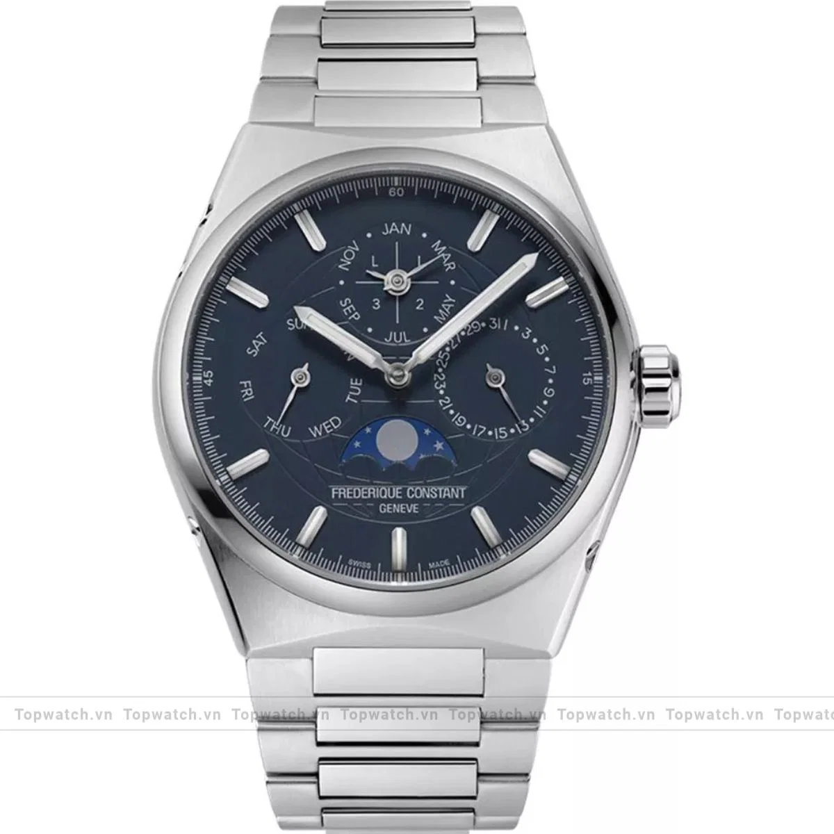 Frederique Constant Highlife FC-775BL4NH6B Perpetual Calendar Watch 41mm Frederique Constant Highlife FC-775BL4NH6B Perpetual Calendar Watch 41mm