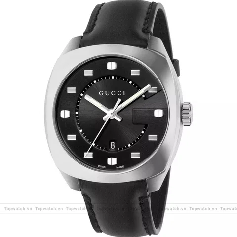 Gucci YA142307 GG2570 Black Dial Watch 41mm