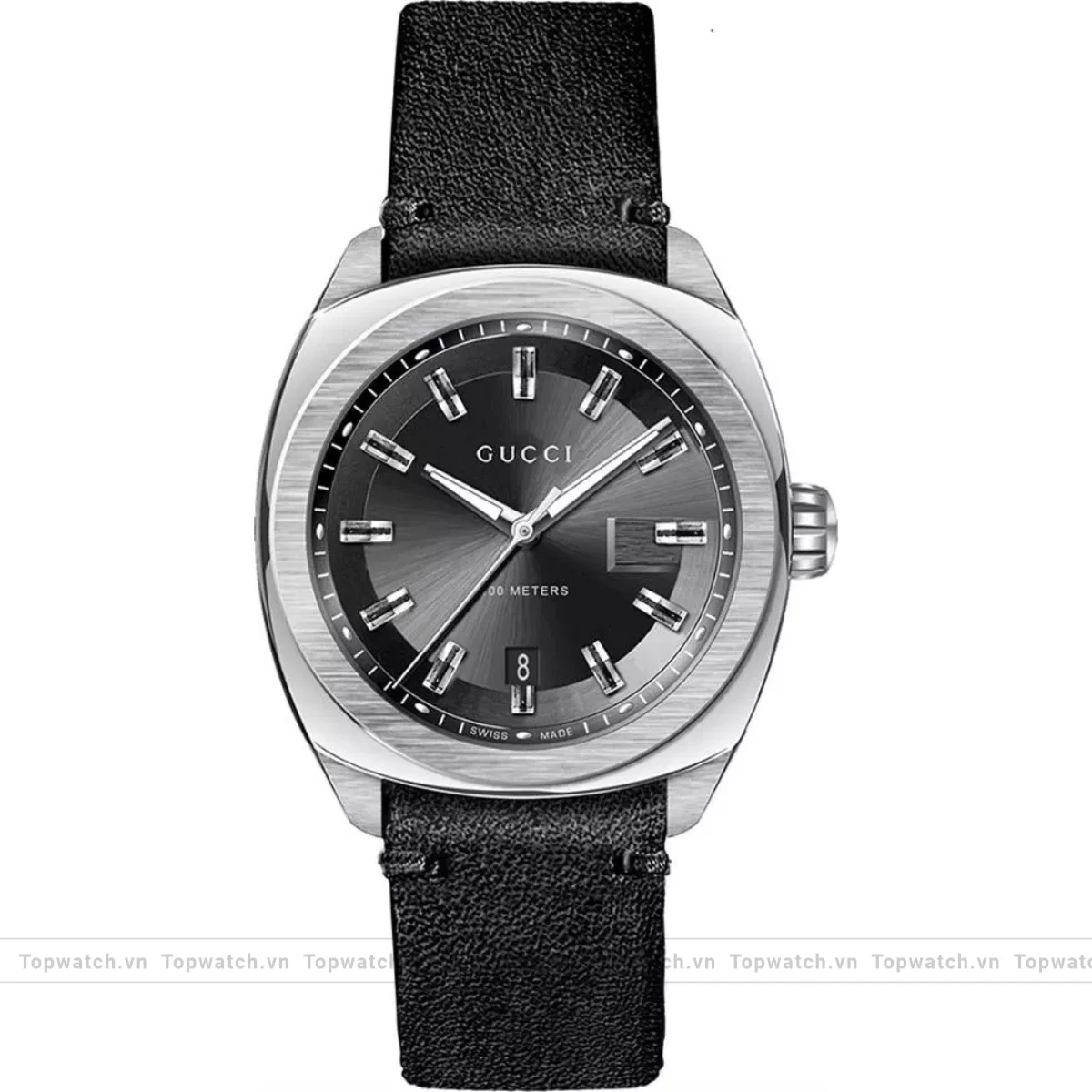 Gucci YA142206 GG2570 Black Watch 44mm Gucci YA142206 GG2570 Black Watch 44mm