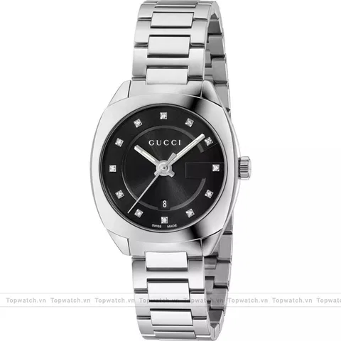 Gucci GG2570 YA142503 Diamond Ladies Watch 29mm