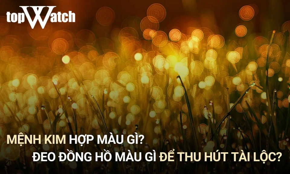 mệnh kim hợp màu gì