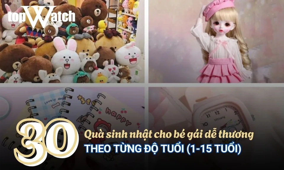 quà sinh nhật cho bé gái