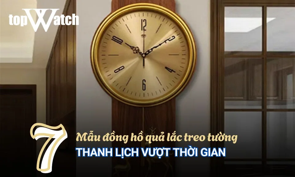 đồng hồ quả lắc treo tường