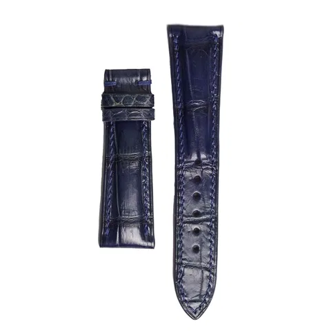 Dây đồng hồ da cá sấu Handmade HC22.18.03