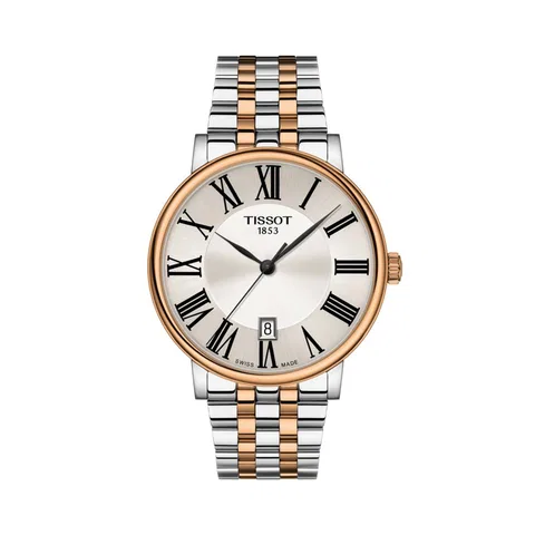 Đồng hồ Tissot Nam T122.410.22.033.00 Dây Thép Không Gỉ Mạ Vàng 40mm