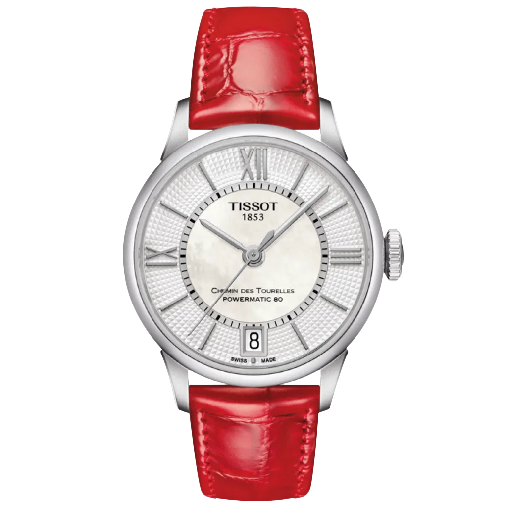 Đồng hồ Tissot Nữ T099.207.16.118.00 Dây Da 32mm Đồng hồ Tissot Nữ T099.207.16.118.00 Dây Da 32mm