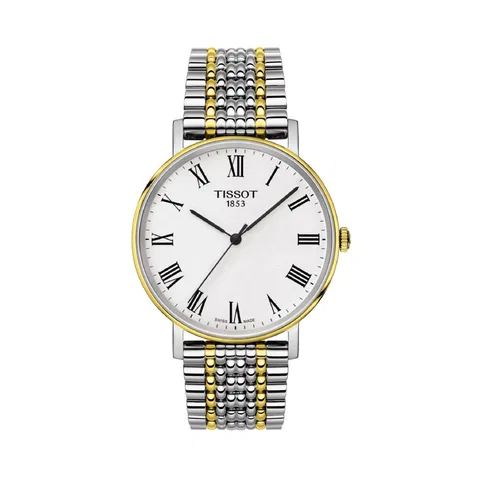 Đồng hồ Tissot Nam T109.410.22.033.00 Dây Thép Không Gỉ Mạ Vàng 38mm