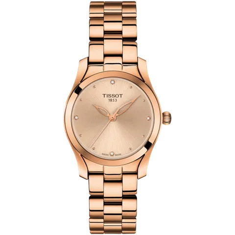 Đồng hồ Tissot Nữ T112.210.33.456.00 Dây Thép Không Gỉ Mạ Vàng 30mm