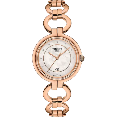 Đồng hồ Tissot Nữ T094.210.33.116.01 Dây Thép Không Gỉ Mạ Vàng 32mm