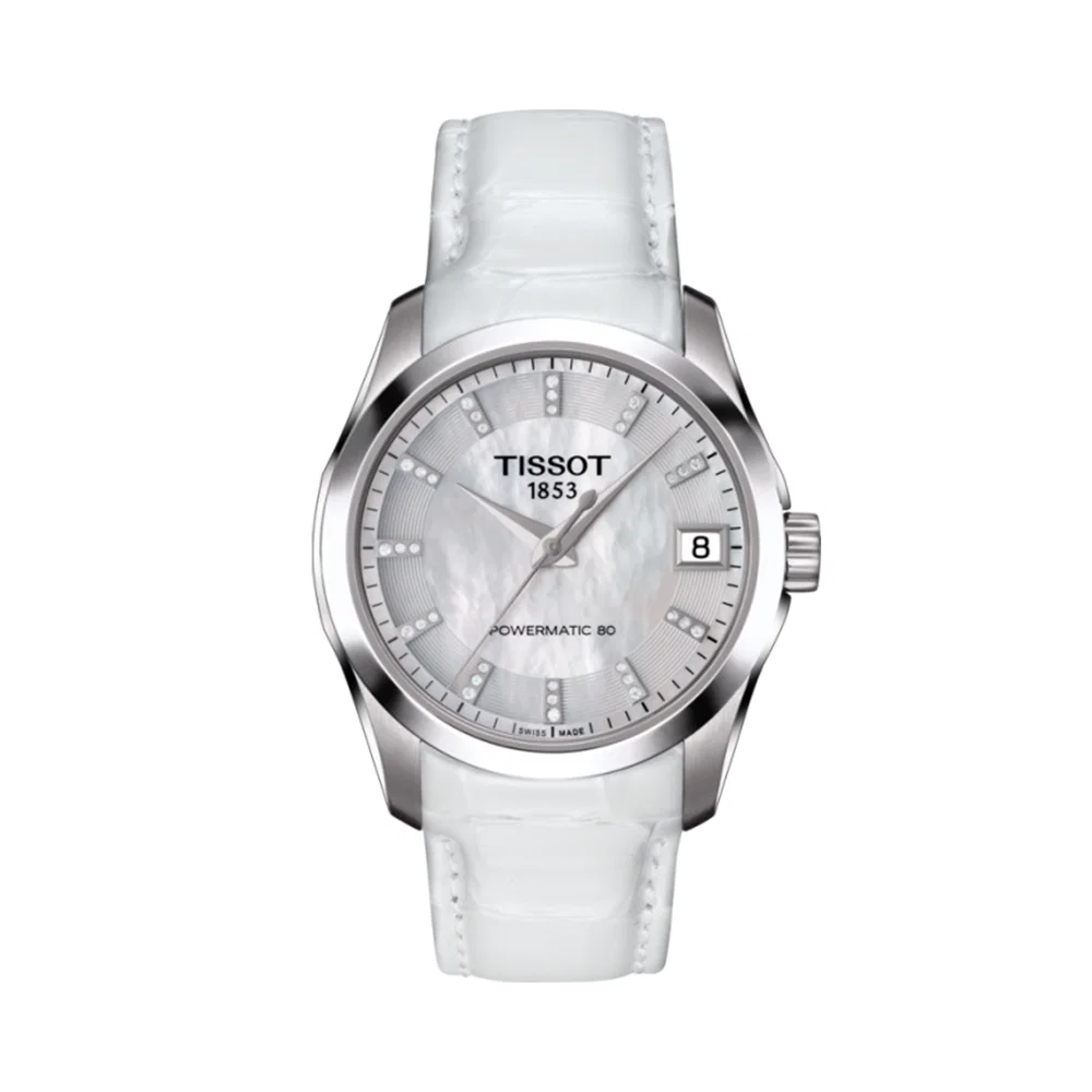 Đồng hồ Tissot Nữ T035.207.16.116.00 Dây Da 32mm Đồng hồ Tissot Nữ T035.207.16.116.00 Dây Da 32mm