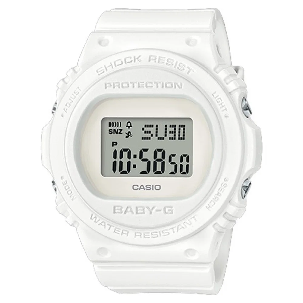Đồng hồ Casio Nữ BGD-570-7DR Dây Cao Su 44.9mm Đồng hồ Casio Nữ BGD-570-7DR Dây Cao Su 44.9mm