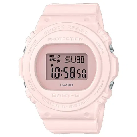 Đồng hồ Casio Nữ BGD-570-4DR Dây Cao Su 44.9mm x 43mm