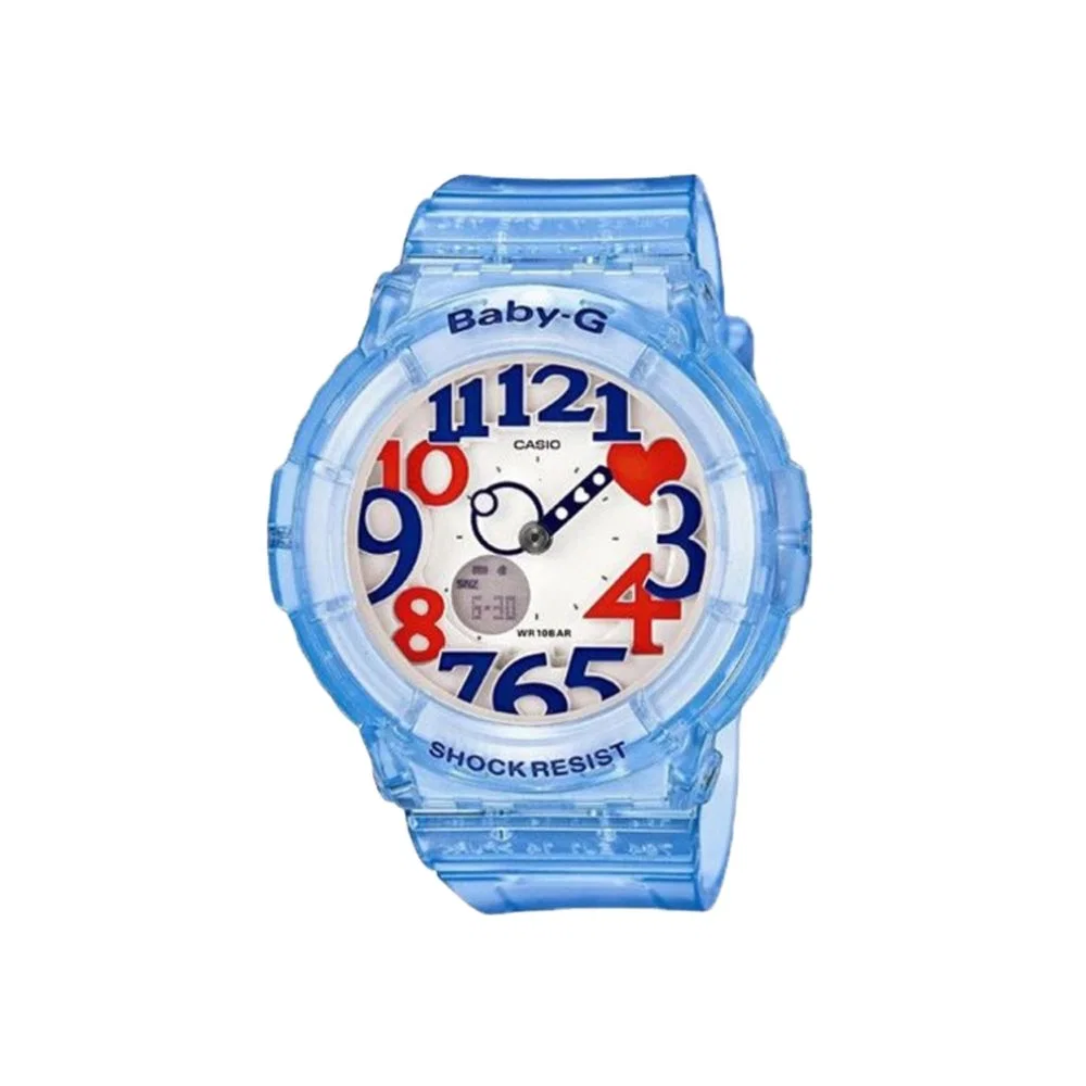 Đồng Hồ Casio Nữ BGA-131-2BDR Dây Nhựa 43mm Đồng Hồ Casio Nữ BGA-131-2BDR Dây Nhựa 43mm
