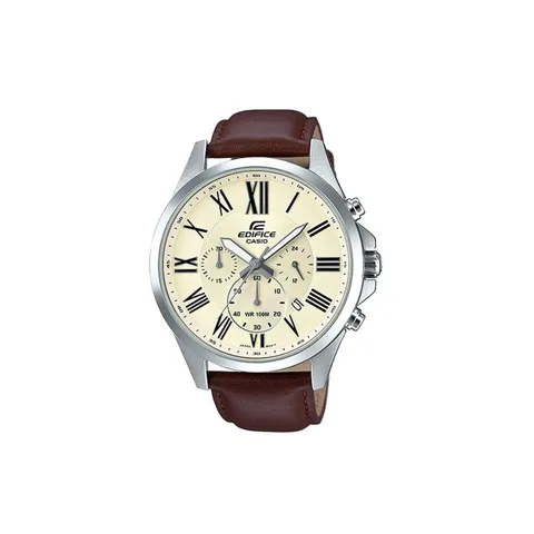 Đồng Hồ Casio Nam EFV-500L-7AVDF Dây Da 47.2mm