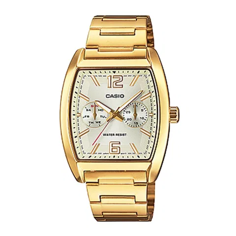 Đồng Hồ Casio Nam MTP-E302G-9ADF Dây Kim loại 35.5mm