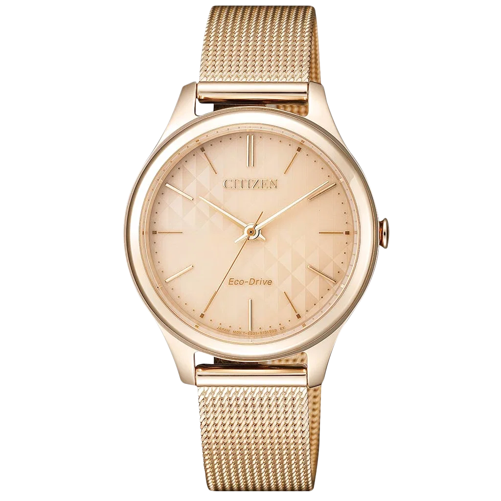 Đồng hồ Citizen Nữ EM0503-83X Dây Mesh 32mm Đồng hồ Citizen Nữ EM0503-83X Dây Mesh 32mm
