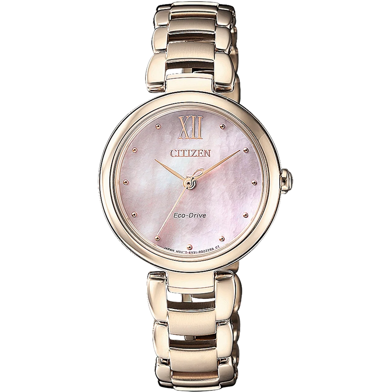 Đồng hồ Citizen Nữ EM0533-82Y Dây Thép Không Gỉ 29mm Đồng hồ Citizen Nữ EM0533-82Y Dây Thép Không Gỉ 29mm