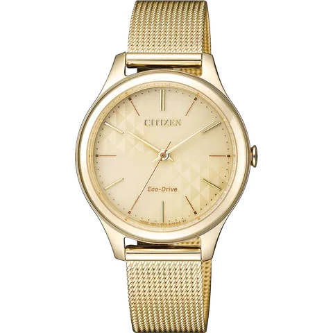 Đồng hồ Citizen Nữ EM0502-86P Dây Mesh 32mm