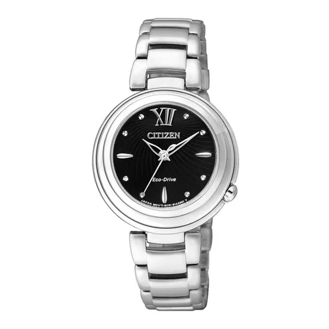 Đồng Hồ Citizen Nữ EM0331-52E Dây Kim loại 30mm