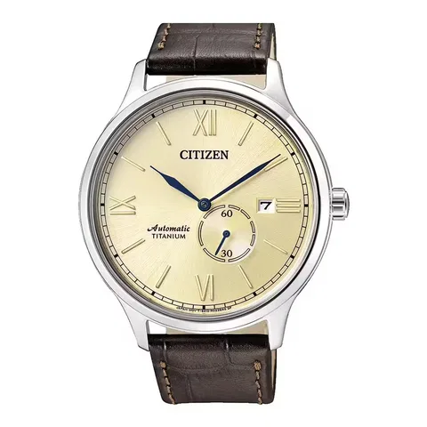 Đồng Hồ Citizen Nam NJ0090-13P Dây Da 42mm