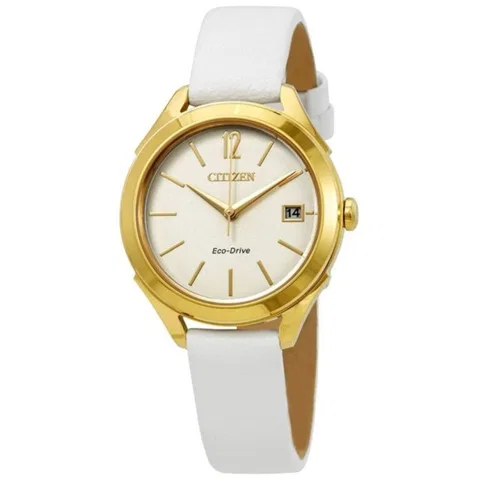 Đồng Hồ Citizen Nữ FE6142-08A Dây Da 34mm