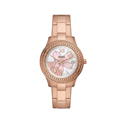 Đồng hồ Fossil Nữ ES5192 Dây Thép Không Gỉ 37mm