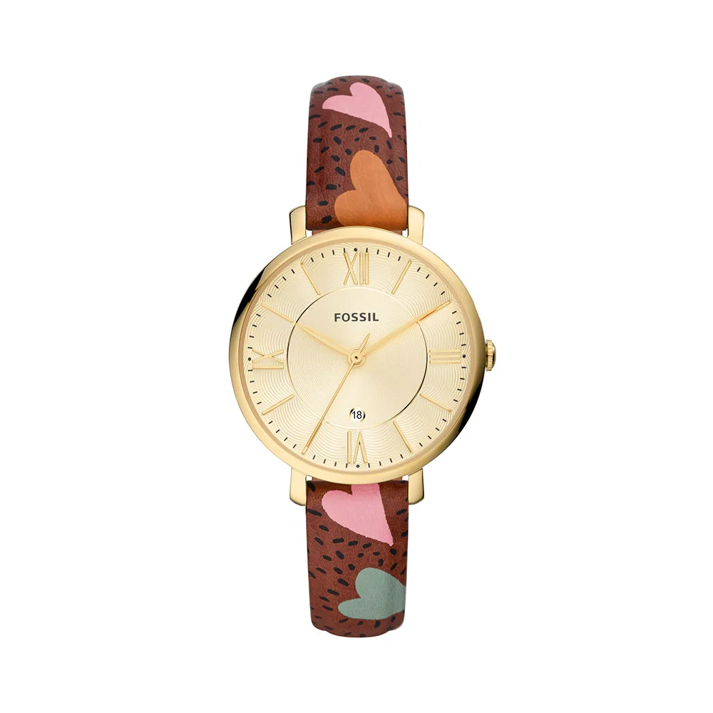 Đồng hồ Fossil Nữ ES5169 Dây Da 36mm Đồng hồ Fossil Nữ ES5169 Dây Da 36mm