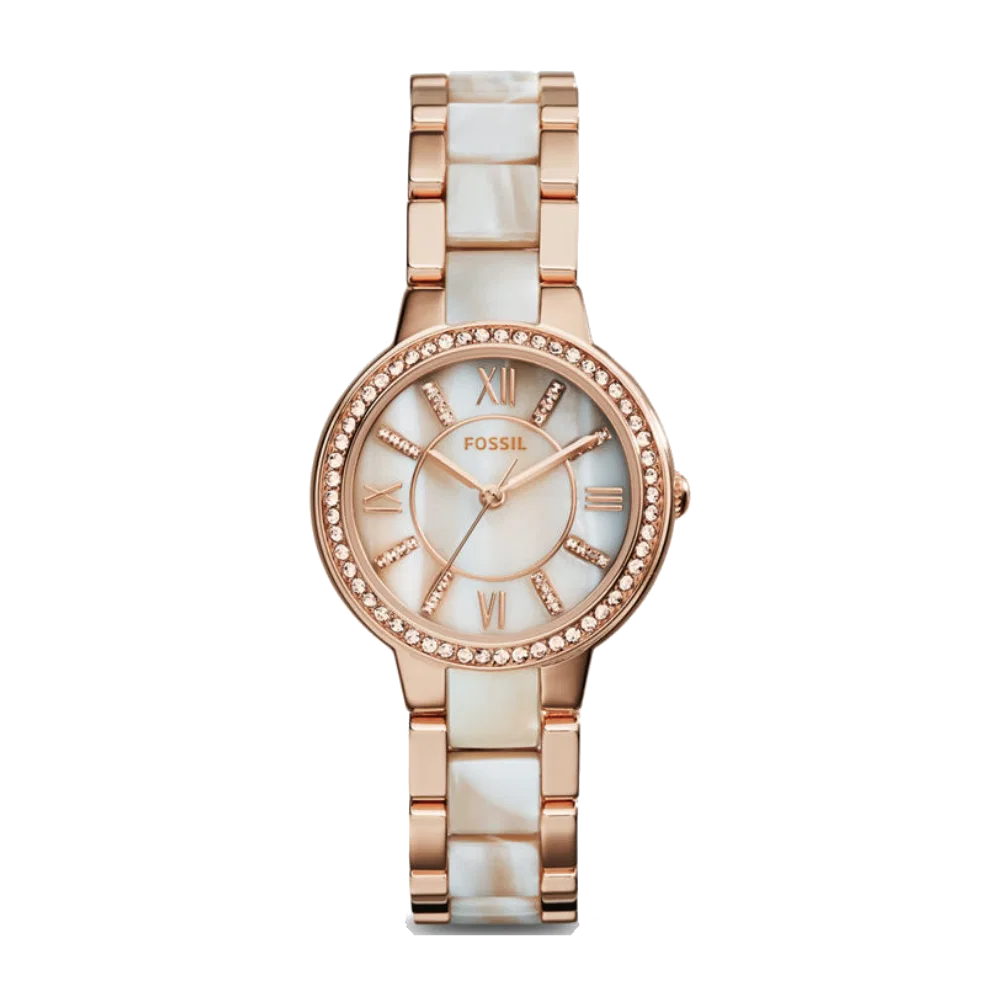 Đồng hồ Fossil Nữ ES3716 Dây Thép Không Gỉ 30mm Đồng hồ Fossil Nữ ES3716 Dây Thép Không Gỉ 30mm