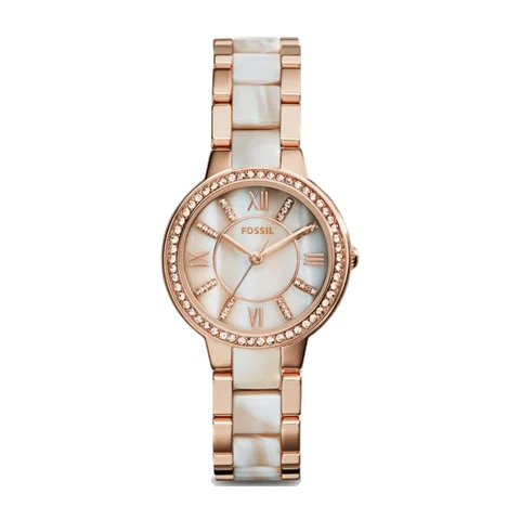 Đồng hồ Fossil Nữ ES3716 Dây Thép Không Gỉ 30mm