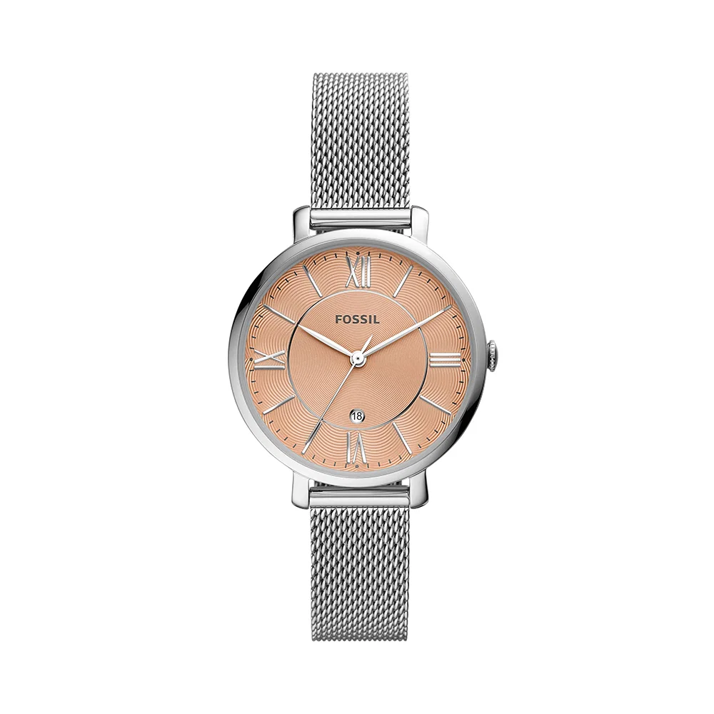 Đồng hồ Fossil Nữ ES5089 Dây Mesh 36mm Đồng hồ Fossil Nữ ES5089 Dây Mesh 36mm