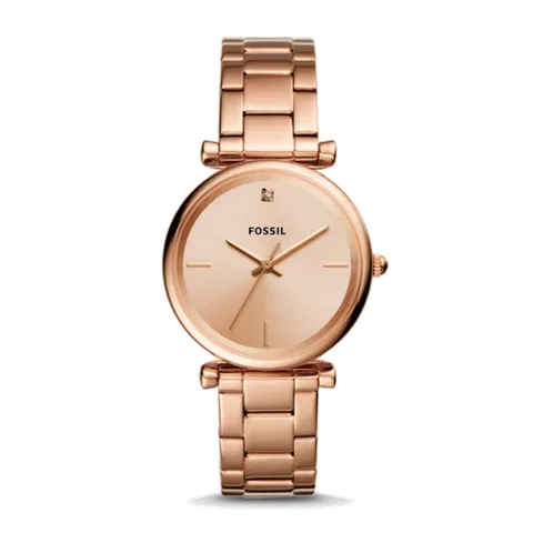 Đồng hồ Fossil Nữ ES4441 Dây Thép Không Gỉ 35mm