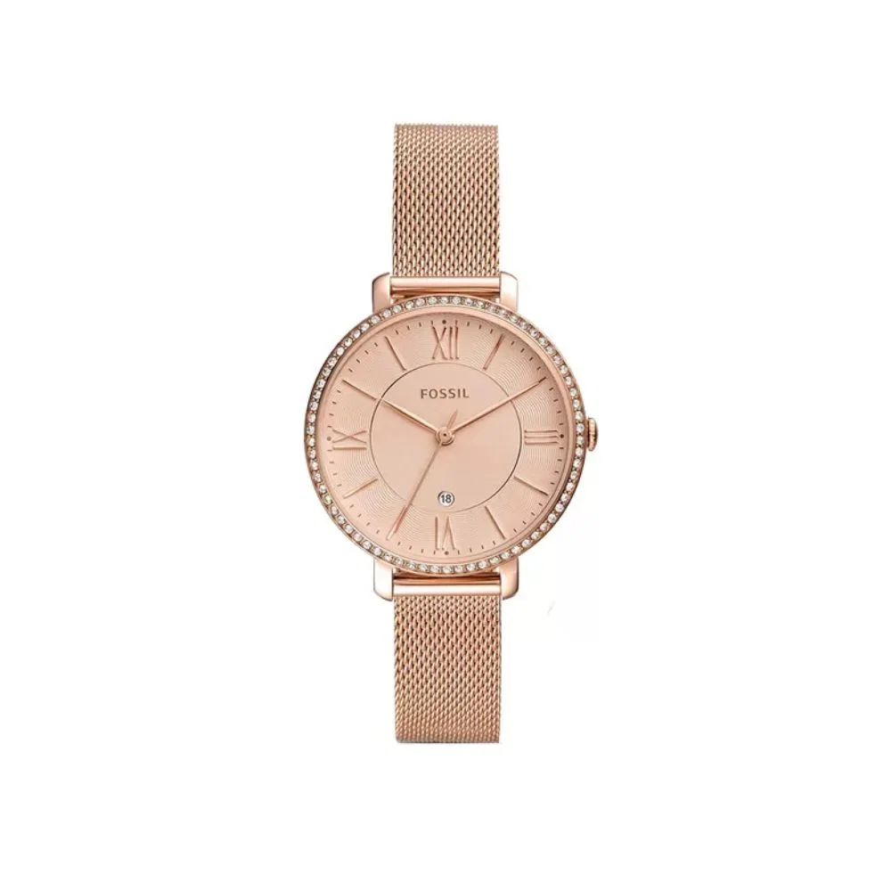 Đồng hồ Fossil Nữ ES4628 Dây Mesh 36mm Đồng hồ Fossil Nữ ES4628 Dây Mesh 36mm