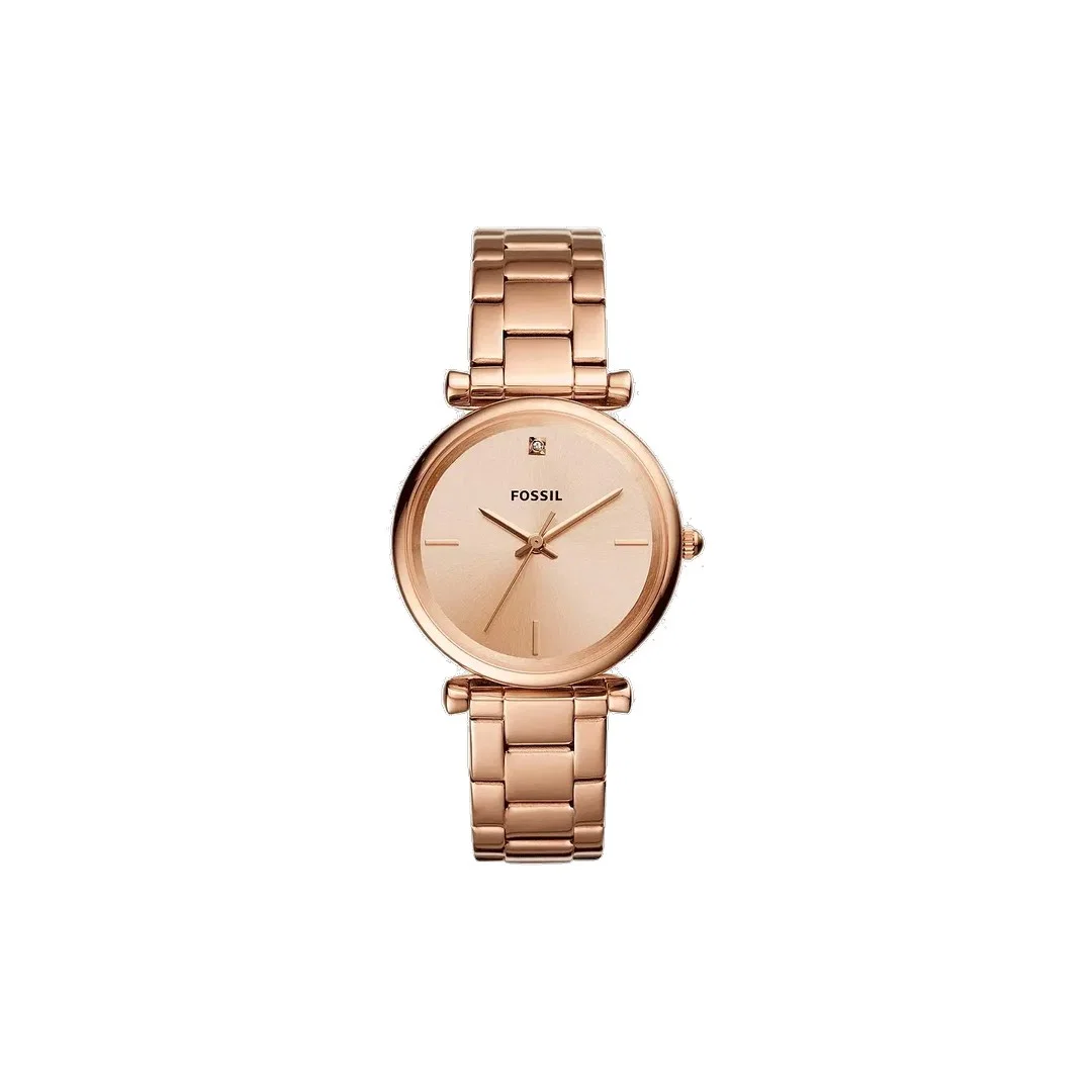 Đồng hồ Fossil Nữ ES4685SET Dây Kim Loại 35mm Đồng hồ Fossil Nữ ES4685SET Dây Kim Loại 35mm