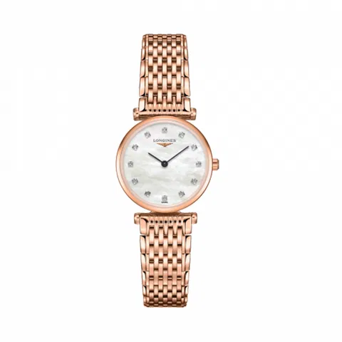 Đồng hồ Longines Nữ L4.209.1.97.8 Dây Kim Loại 24mm