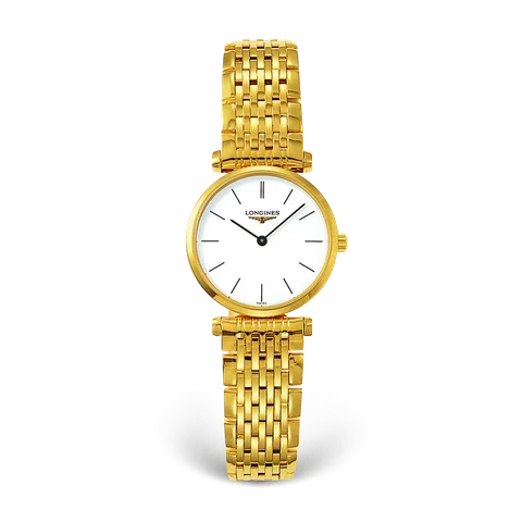 Đồng hồ Longines Nữ L4.209.2.12.8 Dây Kim Loại 24mm