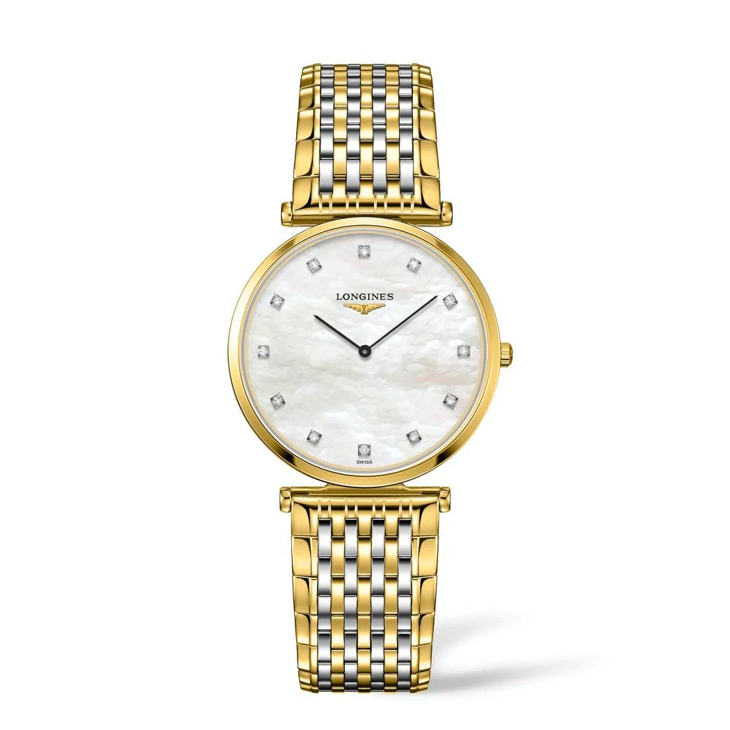 Đồng hồ Longines Nữ L4.709.2.88.7 Dây Kim Loại 33mm Đồng hồ Longines Nữ L4.709.2.88.7 Dây Kim Loại 33mm